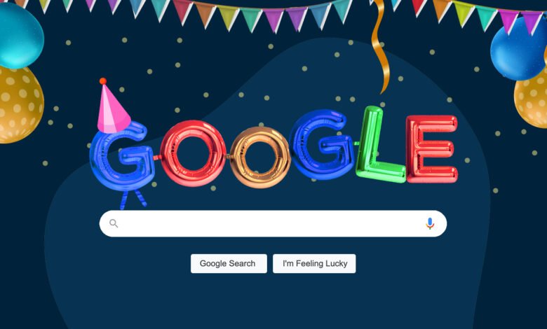 Google Geburtstag